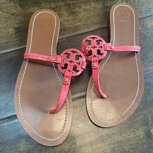 Tory Burch mini miller thong sandal womens size 9